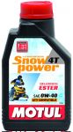 Motul SNOWPOWER 4T SAE 0W40 1L ( 826901/SNOWPOWER/101230)
