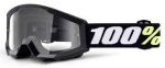 Kids Goggle 100% STRATA MINI  Black - Clear Lens 50600-001-02
