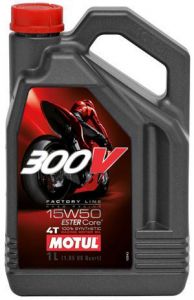 Motul 300v 4T SAE 15W50 4L (836241/300V /104129) ― Motocross.UA