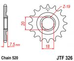 JT JTF326 передняя